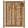 8720287217657_g_en_hd_2.jpg Garden Gate 100x125 cm Corten Steel Bamboo Design
