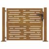 Garden Gate 100x75 cm Corten Steel Square Design