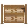 Garden Gate 100x100 cm Corten Steel Square Design