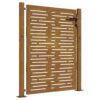 Garden Gate 100x125 cm Corten Steel Square Design