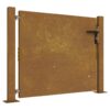 Garden Gate 100x75 cm Corten Steel