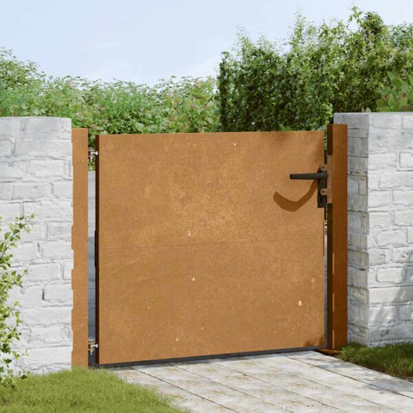 Garden Gate 100x75 cm Corten Steel