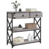 8720845421496_g_en_hd_2.jpg Console Table Grey Sonoma 75x28x75 cm Engineered Wood