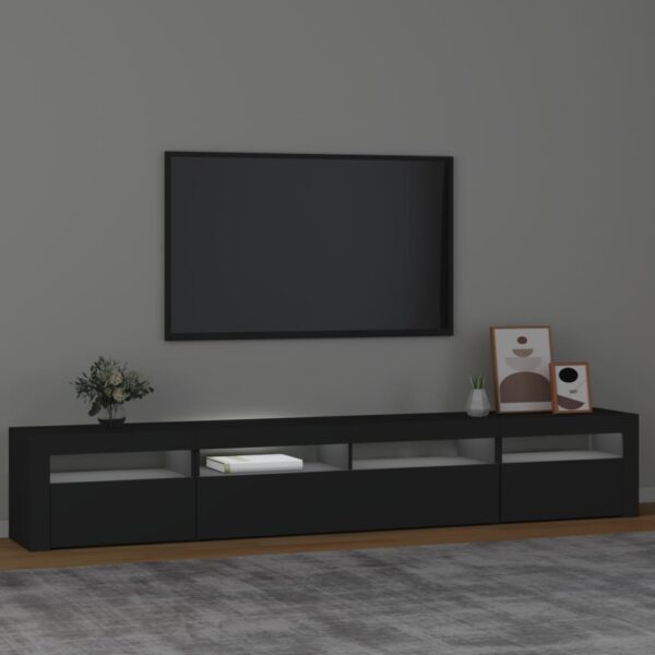 8720845648718_g_en_hd_1.jpg TV Cabinet with LED Lights Black 240x35x40 cm