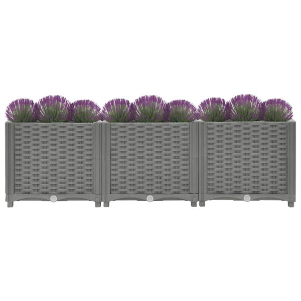 Raised Bed 120x40x38 cm Polypropylene