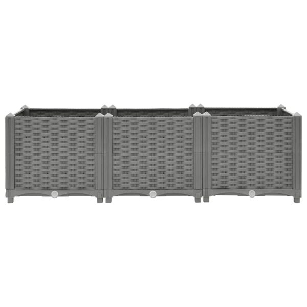 Raised Bed 120x40x38 cm Polypropylene