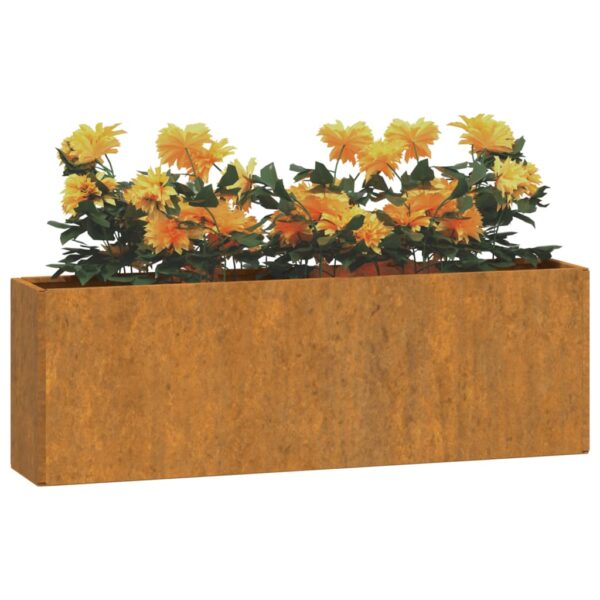 8720845673727_g_en_hd_1.jpg Wall Planters 2 pcs Rusty Corten Steel 53x10x17 cm