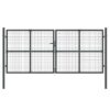 8720845845100_g_en_hd_2.jpg Mesh Garden Gate Anthracite 300x125 cm Galvanised Steel