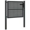 Garden Gate Anthracite 100x75 cm Steel