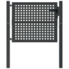Garden Gate Anthracite 100x75 cm Steel