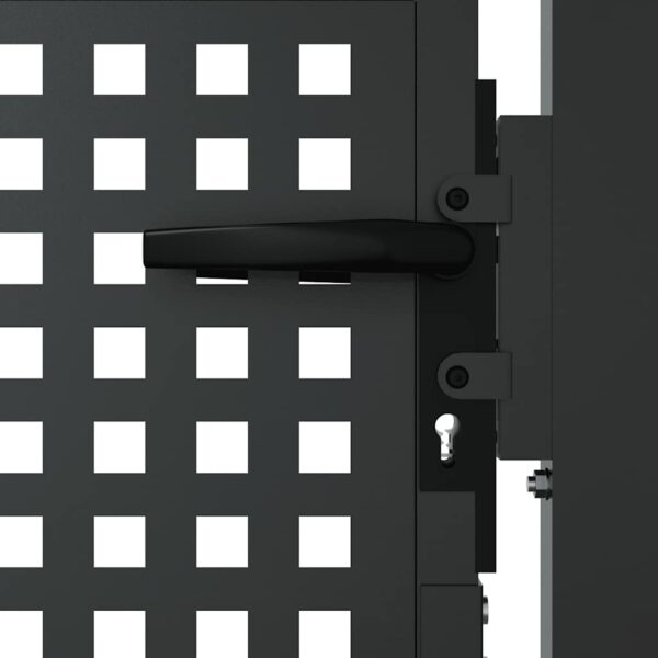 Garden Gate Anthracite 100x75 cm Steel