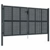 Garden Gate Anthracite 300x150 cm Steel