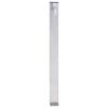 Garden Water Column 100 cm Stainless Steel Square