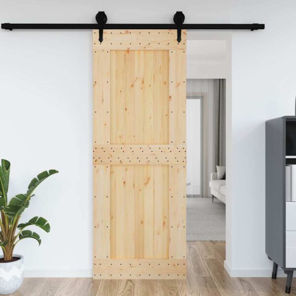 Door NARVIK 85x210 cm Solid Wood Pine