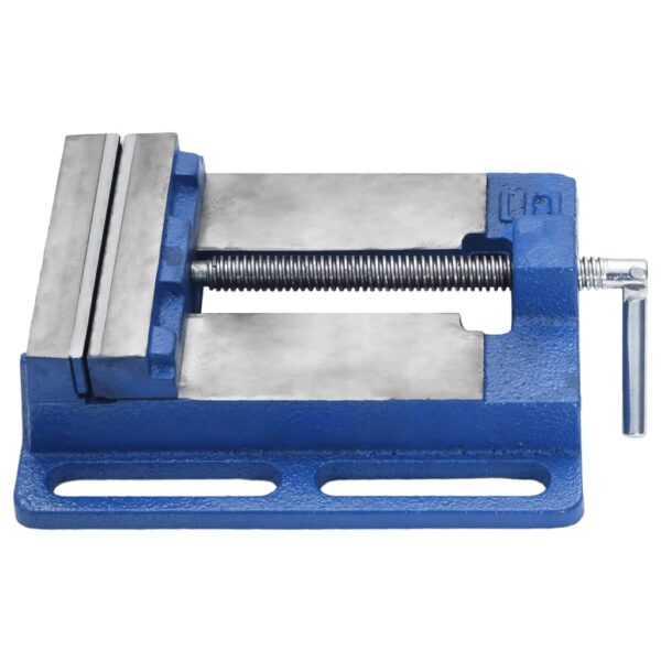 Drill Press Vise Blue 121 mm Cast Iron