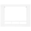 TV Cabinet White 152x22x113 cm Engineered Wood