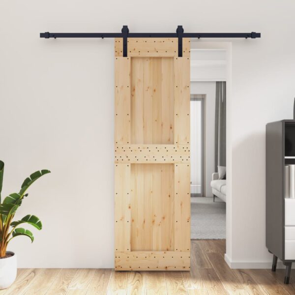 8721012080478_m_en_hd_1.jpg Sliding Door with Hardware Set 70x210 cm Solid Wood Pine
