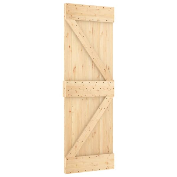 8721012081130_g_en_hd_1.jpg Sliding Door with Hardware Set 70x210 cm Solid Wood Pine