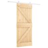 8721012082144_a_en_hd_1.jpg Sliding Door with Hardware Set 80x210 cm Solid Wood Pine