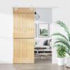 8721012082168_m_en_hd_1.jpg Sliding Door with Hardware Set 70x210 cm Solid Wood Pine