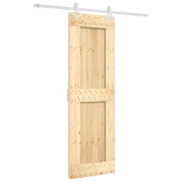 8721012082205_a_en_hd_1.jpg Sliding Door with Hardware Set 70x210 cm Solid Wood Pine