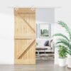 8721012082311_m_en_hd_1.jpg Sliding Door with Hardware Set 80x210 cm Solid Wood Pine