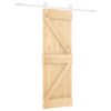 8721012083035_a_en_hd_1.jpg Sliding Door with Hardware Set 70x210 cm Solid Wood Pine