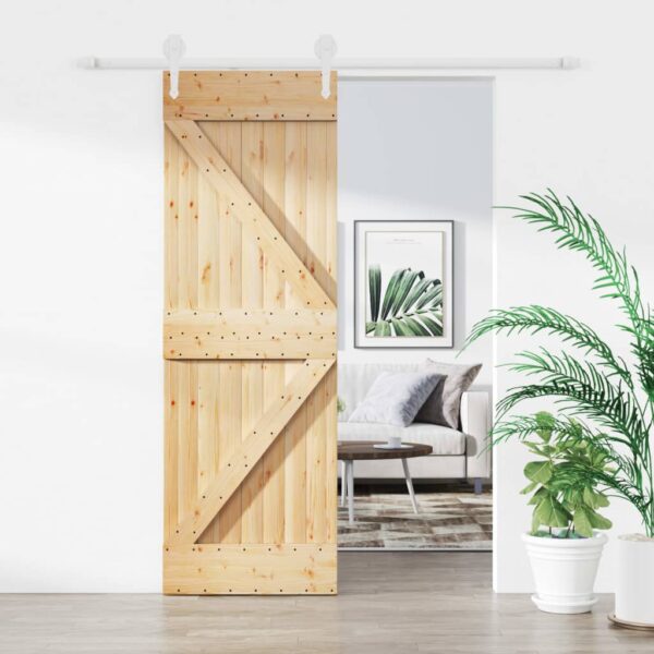 8721012083035_m_en_hd_1.jpg Sliding Door with Hardware Set 70x210 cm Solid Wood Pine