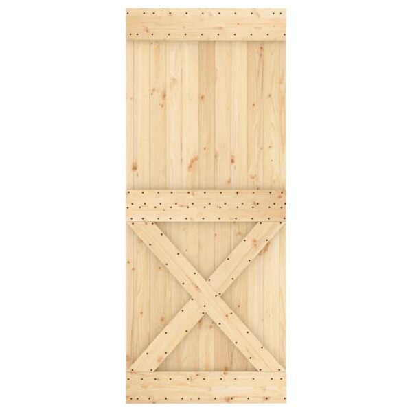 8721012083080_g_en_hd_2.jpg Sliding Door with Hardware Set 100x210 cm Solid Wood Pine