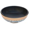 Countertop Basin Multicolour Round Î¦41x14 cm Ceramic