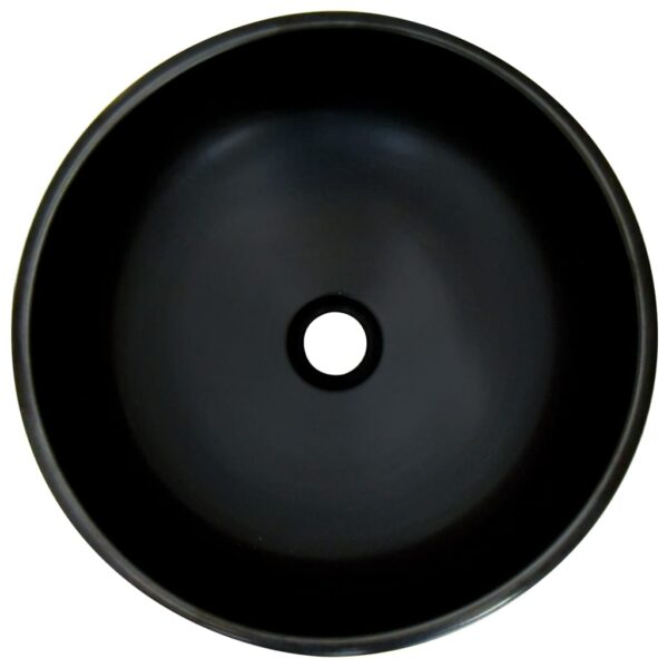 Countertop Basin Multicolour Round Î¦41x14 cm Ceramic
