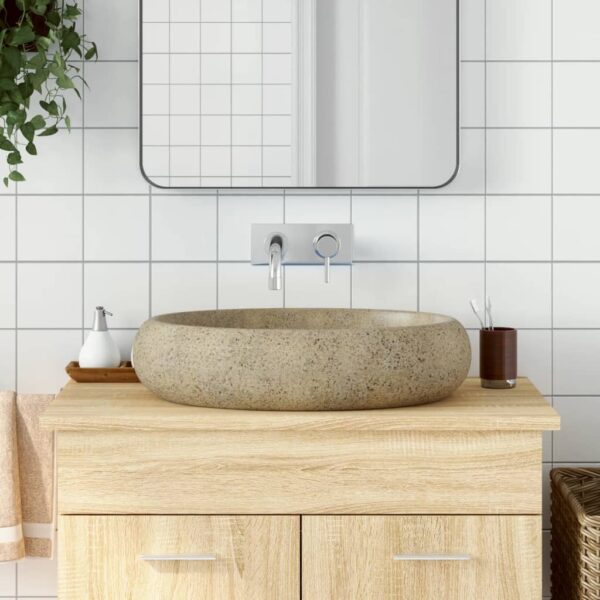 8721012118874_m_en_hd_1.jpg Countertop Basin Sand Oval 59x40x15 cm Ceramic