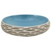Countertop Basin Multicolour Oval 59x40x15 cm Ceramic
