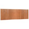 Room Divider Brown Width 600 cm Height 165 cm Bamboo