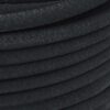 Garden Soaker Hose Black 0.6" 100 m Rubber