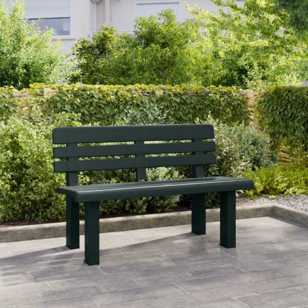8721102656231_g_en_hd_1.jpg Garden Bench Green 110x52x71 cm Polypropylene