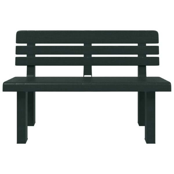 8721102656231_g_en_hd_2.jpg Garden Bench Green 110x52x71 cm Polypropylene