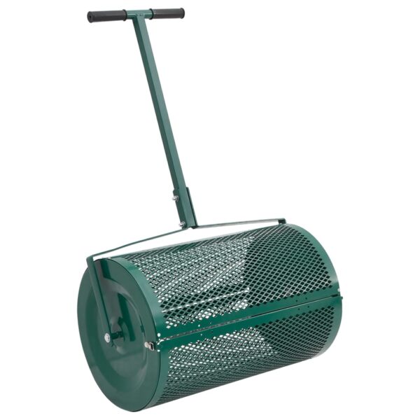 Compost Spreader 75L Green Ã˜40x60 cm Steel
