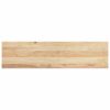 Stair Treads 2 pcs Untreated 100x30x2 cm Solid Wood Oak