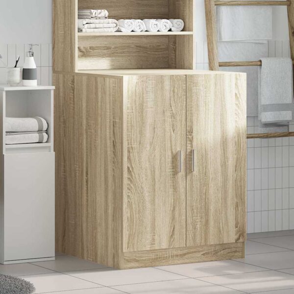 8721102808678_g_en_hd_1.jpg Washing Machine Cabinet Sonoma Oak 70.5x71.5x91.5 cm