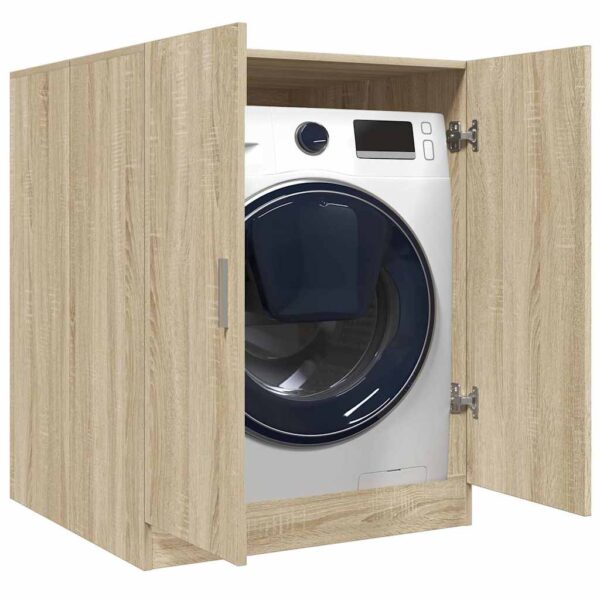 8721102808678_m_en_hd_1.jpg Washing Machine Cabinet Sonoma Oak 70.5x71.5x91.5 cm