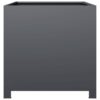 Garden Planter Anthracite 50x50x50 cm Steel