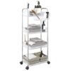 8721102959288_m_en_hd_1.jpg Storage Trolley 4-Tier Transparent 37x28x95 cm Acrylic