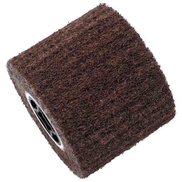 Sanding Rollers 3 pcs Brown 12 x 12 x 10 cm Synthetic Fibre