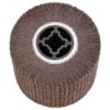 Sanding Rollers 3 pcs Brown 12 x 12 x 10 cm Synthetic Fibre