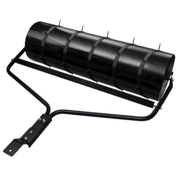 8721158359643_a_en_hd_1.jpg Garden Lawn Roller Pull with Aerator Clamps Black 63 L Iron