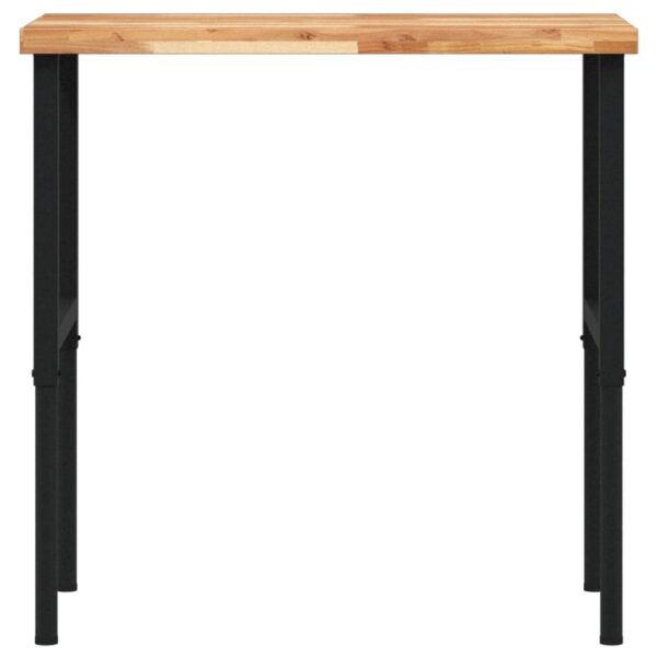 Workbench 100x60x(73-99.5) cm Solid Wood Acacia Rectangular