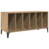 8721158444110_a_en_hd_1.jpg Record Cabinet Artisan Oak 100x38x48 cm Engineered Wood