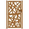 Garden Gate 100x175 cm Weathering Steel Light Design