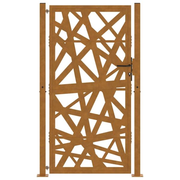 Garden Gate 100x175 cm Weathering Steel Light Design
